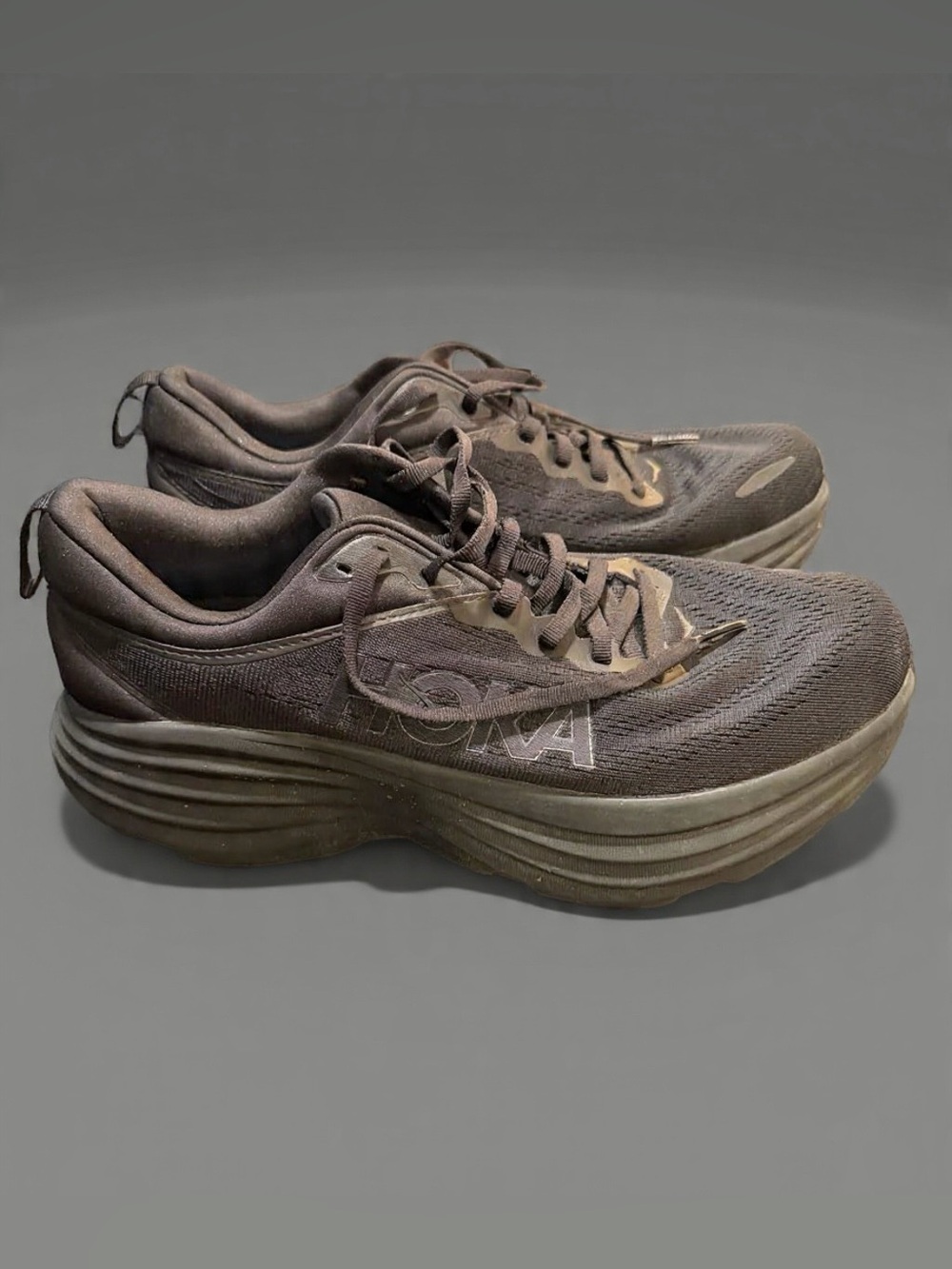 Hoka Women’s Bondi 8 Black Size 10 Shoes